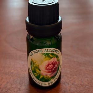 Rose Damascena Absolute 5% dilution in organic jojoba oil  - 10ml dropper bottle (LOVE)