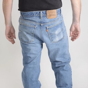 Vintage Levis, 517 slim bootcut, Orange tab 1990s, Made in U.S.A, 36” waist