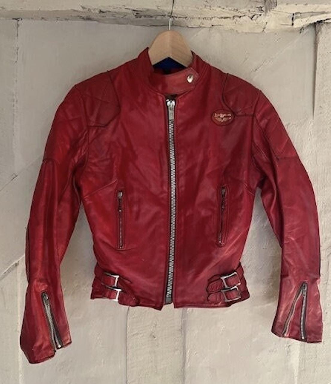 ジャケット・アウター ~80's Lewis Leathers Phantom LEWIS LEATHERS PHANTOM 70s VINTAGE LEATHER JACKET RED ルイス