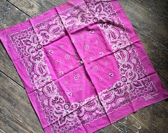 Bandana Vintage Sud-Ouest – Multicolore, Motifs Rodéo