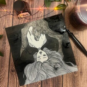 Vampire Drawlloween 2023 Fine Art
