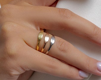 Custom Name Ring,Stackable Name Ring, Dainty Name Ring,Stackable Engraved Rings, Engraved Name Ring, Personalized Gift for Her,Mother's Gift