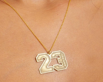 Sport number pendant,Number Men Necklaces,Number Jewelry,Personalized Gift for Him,Number Year Necklace,Sport Men Jewelry ,Baseball Necklace