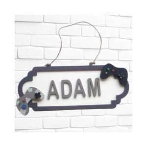 Personalised Gamer Sign