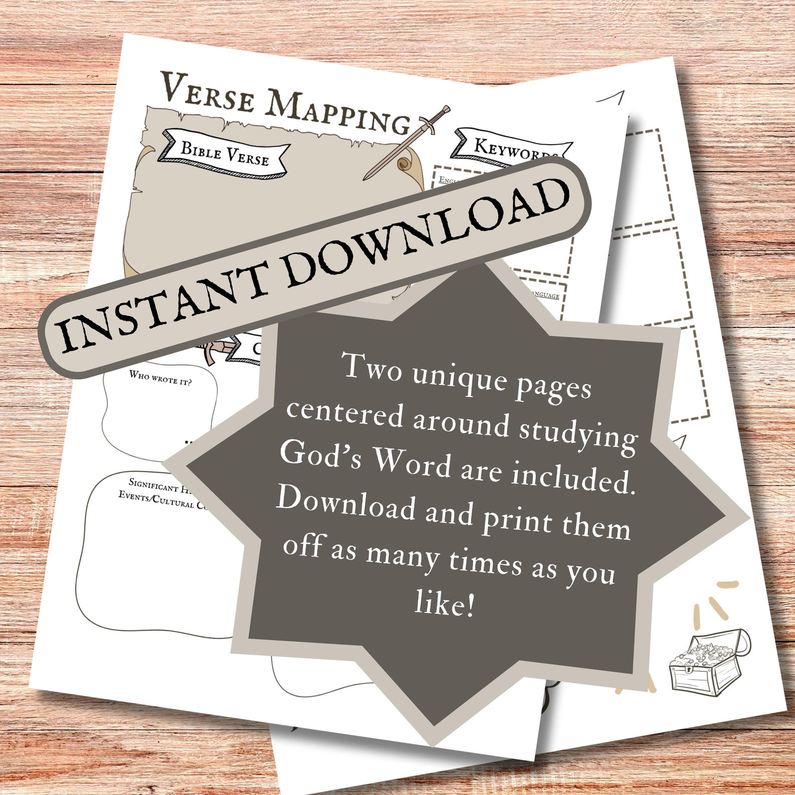 Verse Mapping for Young Men, Bible Study Tool, Daily Devotional ...