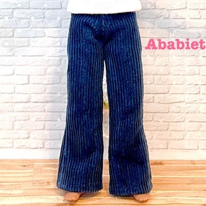 Fashion Corduroy Pant for Blythe - Navy