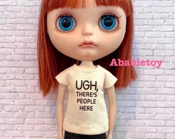 NEW Off White T-Shirt for Blythe - UGH there’s people here