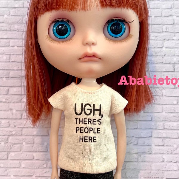NEW Off White T-Shirt for Blythe - UGH there’s people here
