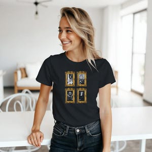 Ozzy Prince of Darkness - Damen maßgeschneiderte Passform 100% Soft Cotton Music Tee