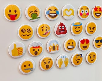 Imanes de emojis (juego de 9)