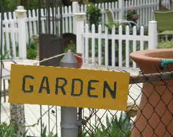 Custom Garden Sign - Garden