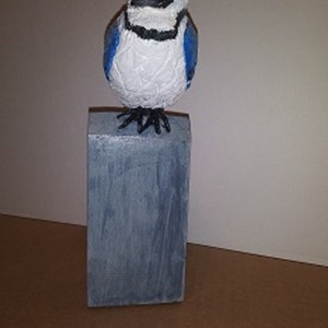 Hand Carved Blue Jay image 5