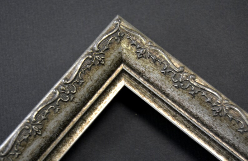 8 x 10 12 x 16 Ornate Silver and Gold Picture Frames. Etsy