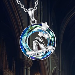 925 Sterling Silver Crystal Penguin Necklace Pendant Necklace Cute Animal Jewelry Christmas Gifts for Her Women Mom Daughter