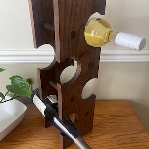 Wooden Handcrafted Wine Rack