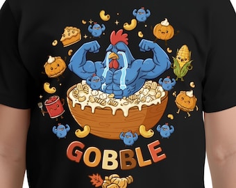 Boys Thanksgiving Mac Cheese T-Shirt | Cute Turkey & Pasta Graphic Tee for Kids | Toddler Thankful Cotton Top 2025