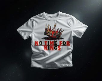 We The People No Kings British King Visit Protest T-Shirt No Kings In America Anti-Monarchy USA Democracy Shirt Printable Instant Download