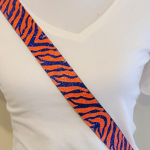 Glam Game Day Tigers Crossbody Strap