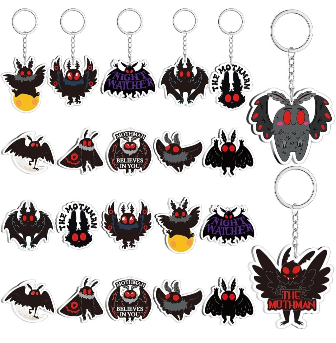 Mothman Key Chain Mothman Keychain - Etsy