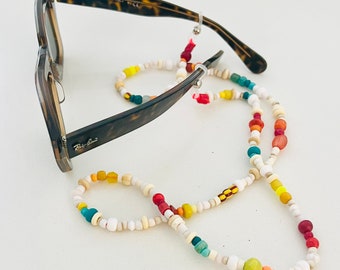 Colorful Beaded Sunglass Chain