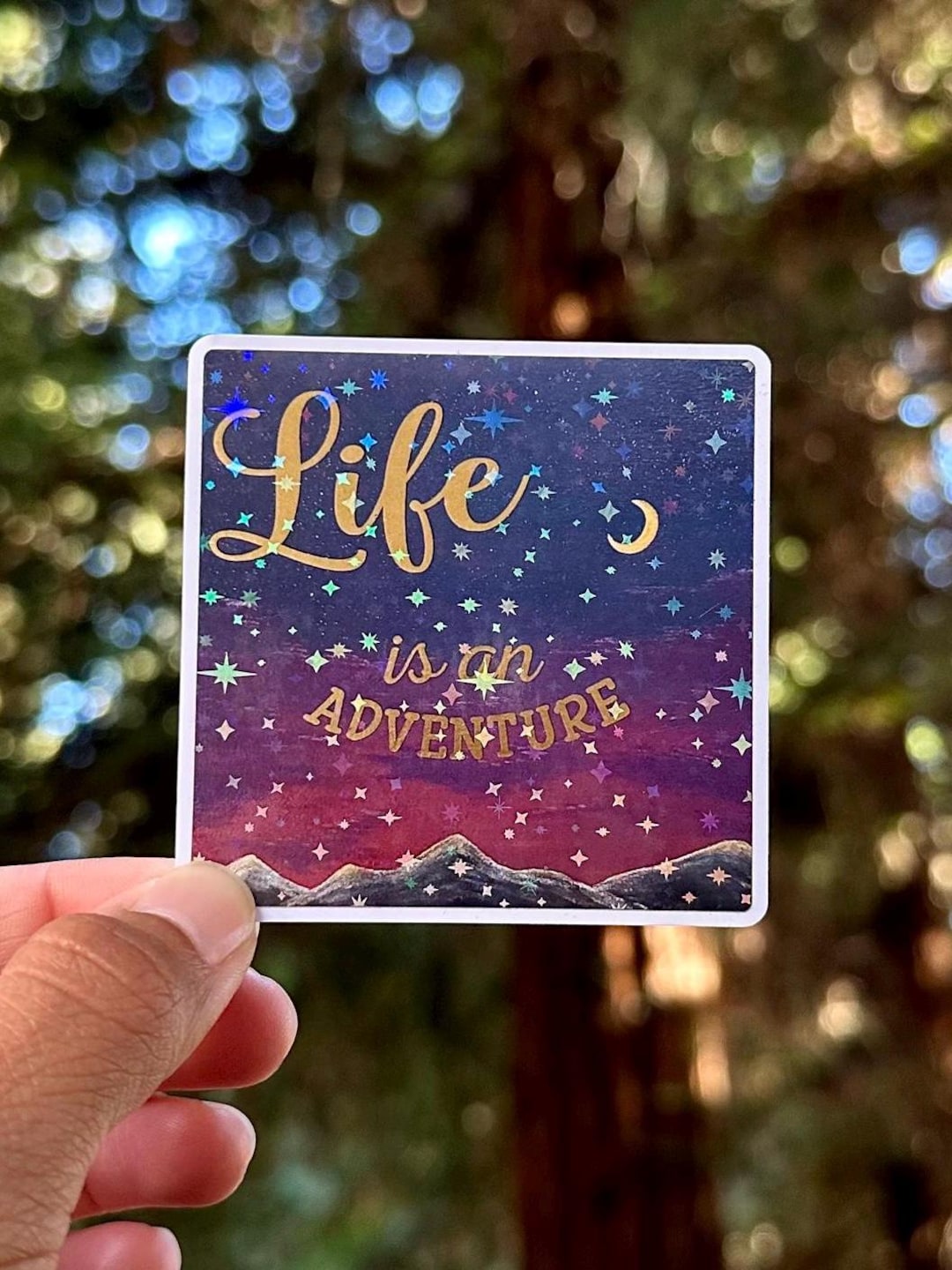 Lifestrategy Sticker Life is an Adventure Sticker | Planner or Vision Board Motivational ...