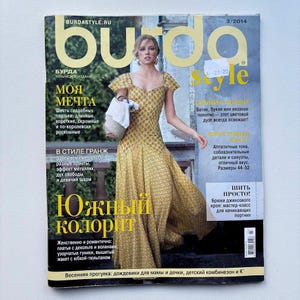 Burda Magazine March 2014 Sewing Patterns | Spring Fashion – Uncut Patterns