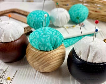 Nadelhalter aus Holz, Nadelhalter Handarbeit, Geschenk zum Quilten, Sticken Accessoire, Handarbeit Handarbeit