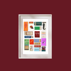 NYC Matchbooks Print | Downloadable