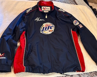 Chase Authentics Miller Lite Racing Jacket – Kurt Busch #2 | L - Etsy