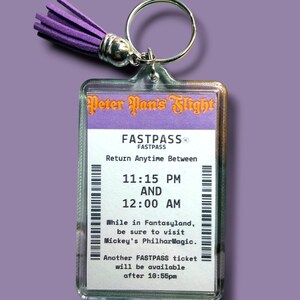 Magic Kingdom FastPass Keychain imagen 1
