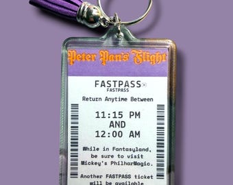 Magic Kingdom FastPass Keychain