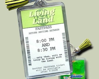 EPCOT FastPass Disney Keychain
