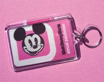 Disney Passholder Keychain Customizable