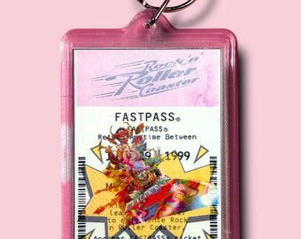 Blast from the Past Fastpass Keychain