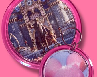 Disney Parks Map Keychain