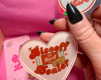 Etiqueta del equipo de distribuidores de Biscoff