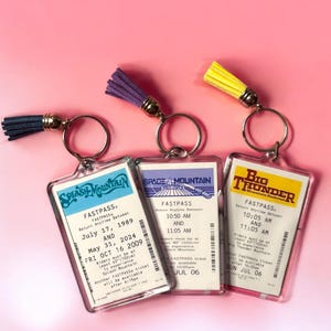 Magic Kingdom FastPass Keychain imagen 9