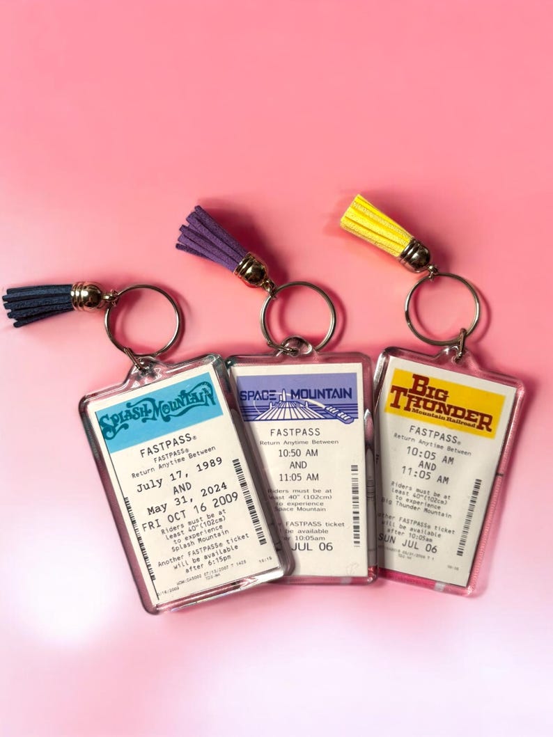 Magic Kingdom FastPass Keychain imagen 9