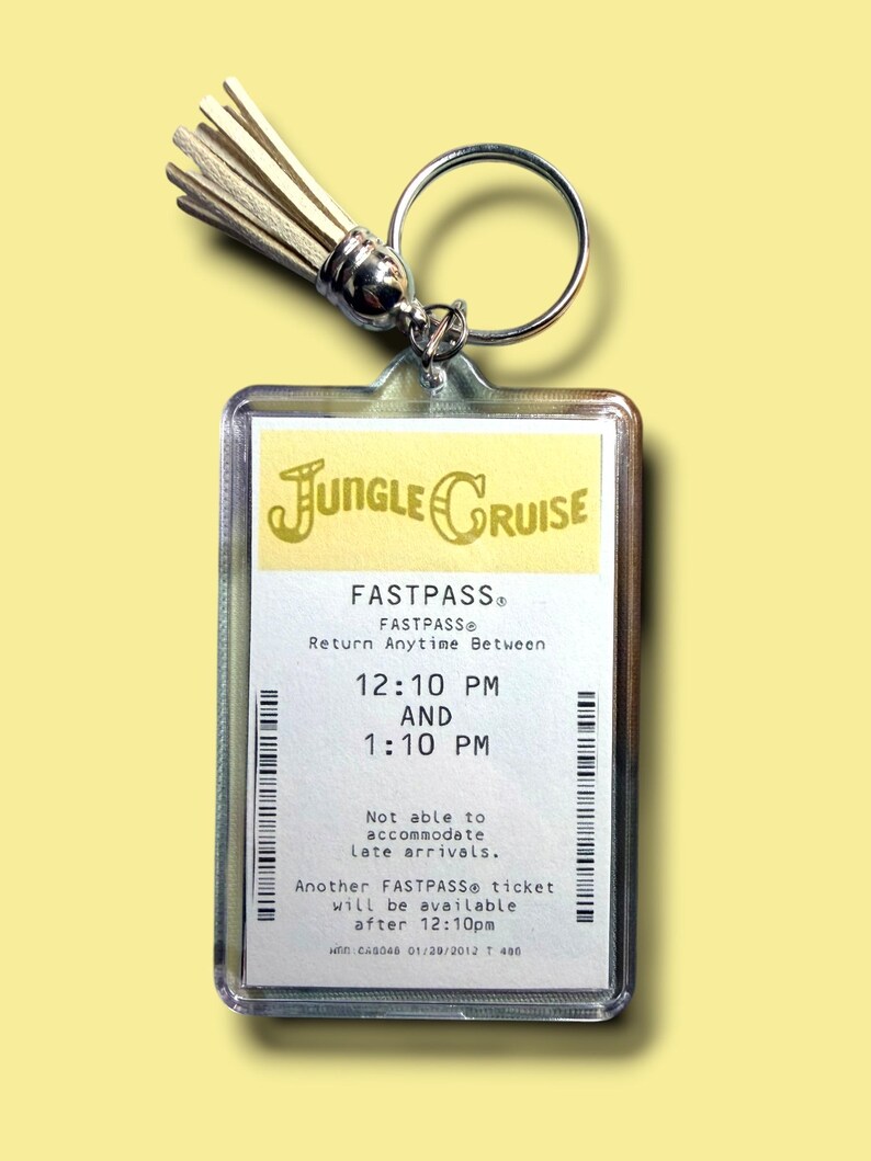 Magic Kingdom FastPass Keychain imagen 2
