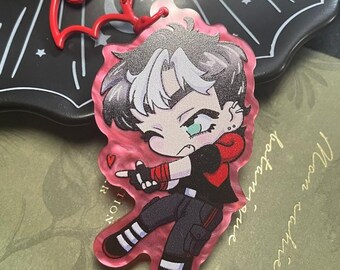 We Heart Robins - Acrylic Keychains