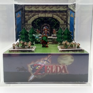 The Legend of Zelda: Ocarina of Time 3D Cube Diorama