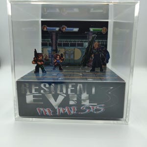 Resident Evil 3: Nemesis 3D Cube Diorama