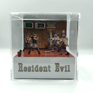 Resident Evil “Biohazard” 3D Cube Diorama