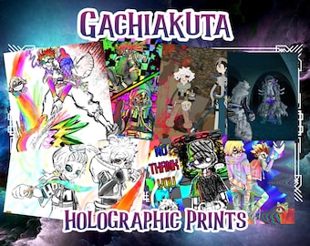 Gachiakuta Holographic Hand-made Prints