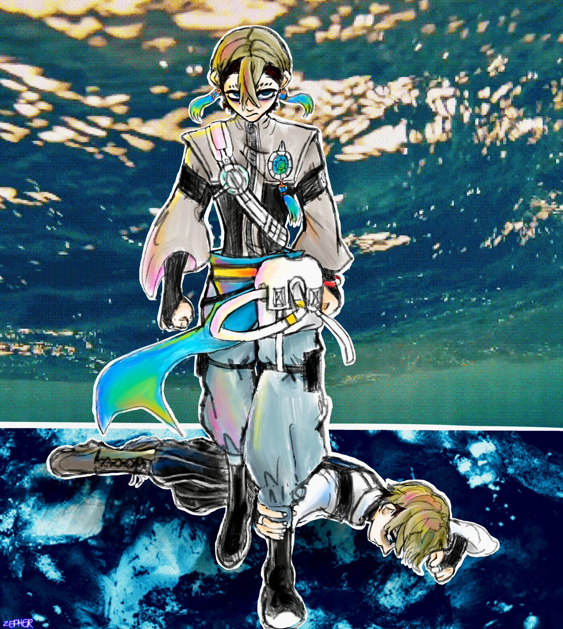 ガチアクタ・ザンカ ハンドメイドホログラフィックプリント2 - Etsy 日本