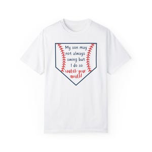 Funny Baseball T-shirt, Baseball Moms, Mothers Day Gift, Baseball Apparel, Unisex Tee