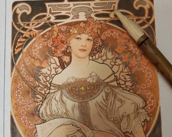 Alphonse Mucha Digital Prints March