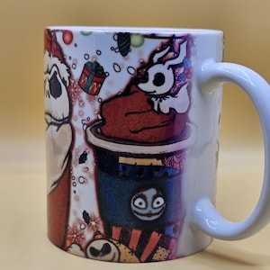 Jack Skellington creepy  christmas cup  inspired tumbler