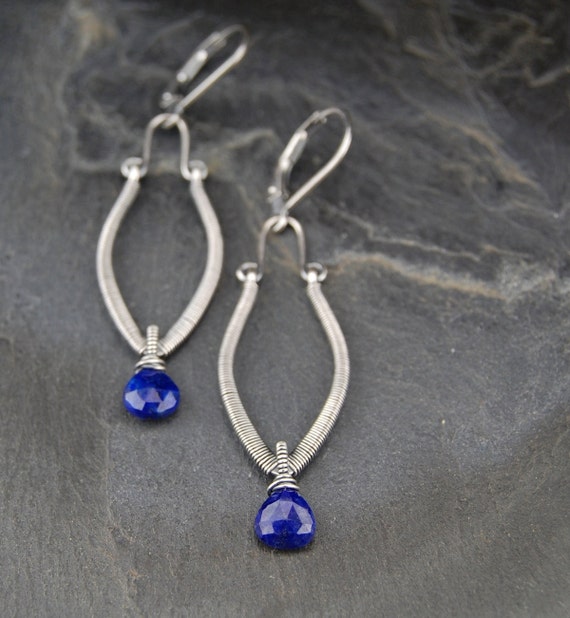 Starburst earrings, lapis lazuli main image 1