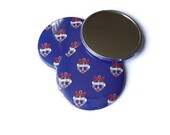 Nautical Mirror, Anchor Tattoo, Rockabilly Mirror, Hello Sailor, Valentines Gift, Large Pocket Mirror, Stocking Filler, Sailor Girl Mirror